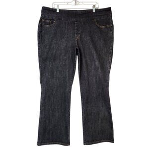 Denim & Company Womens 22W Dark Jeans